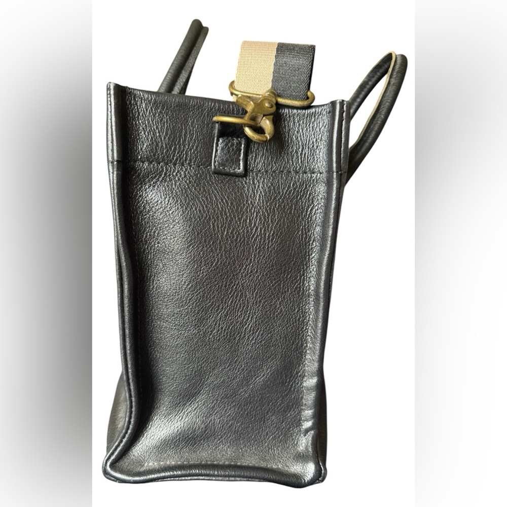 Parker Thatch | Parker Mimi Saddle Bag 🖤Black Pebble Leather🖤EUC - Picture 7 of 11